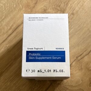 Korres Probiotic Skin-Supplement Serum New Sealed Box